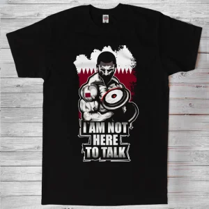 i'm not here to talk gym