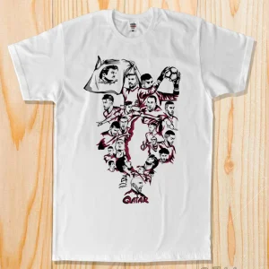 asian cup (qatar) tshirt