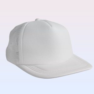 white mesh back cap