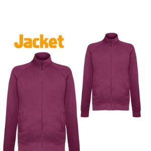 lightweight sweat jacket